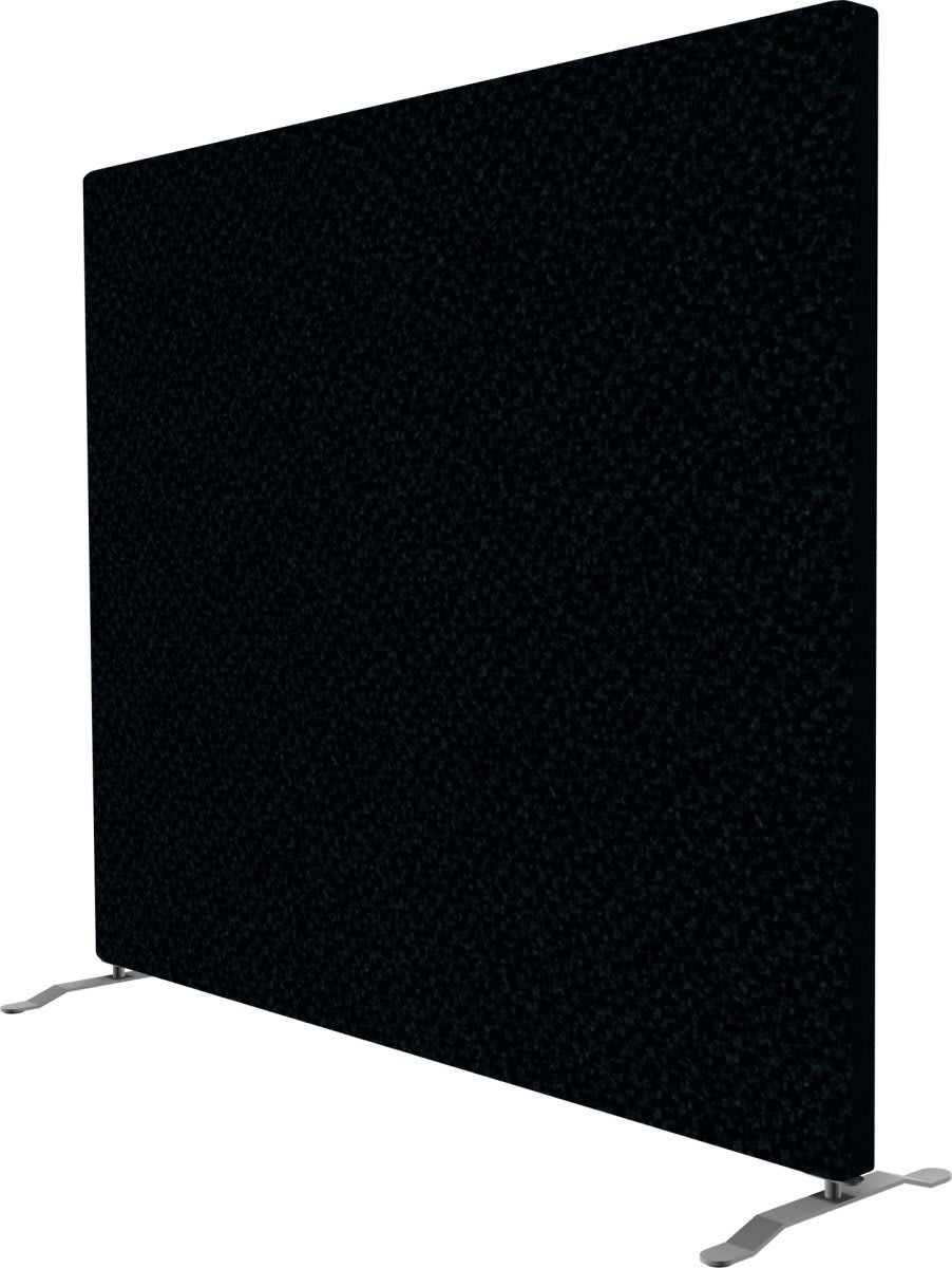 Enkel skärmvägg H155xB 180 cm svart