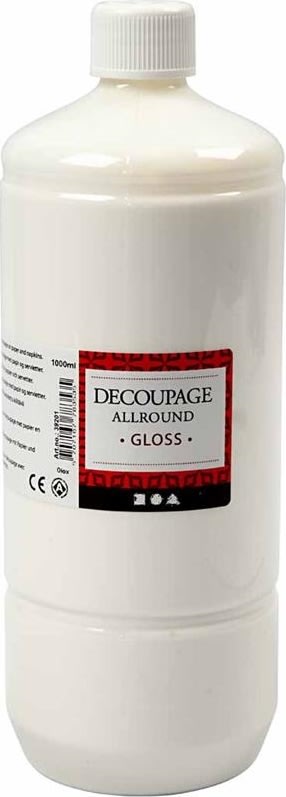 Decoupagelack glansig 1000 ml