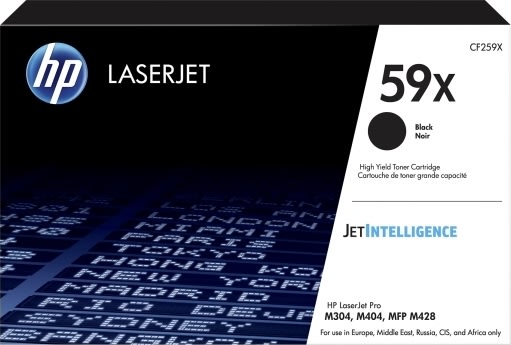 Lasertoner HP LaserJet 59X Svart 10 000 sidor