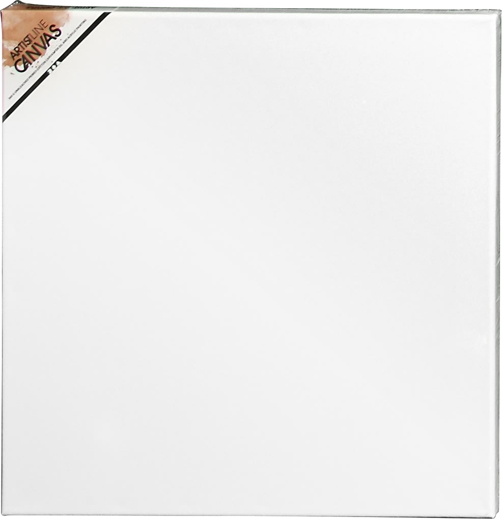 Målarduk ArtistLine Canvas 40x40x1,6 cm vit
