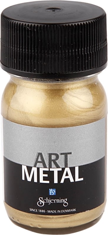 Specialfärg Art Metal 30 ml ljusguld