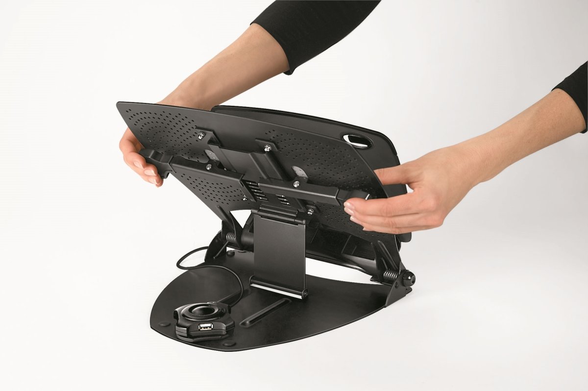 Laptopstativ Fellowes Professionell Svart