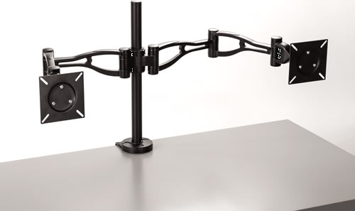 Monitorarm Fellowes Professional Series Dubbel