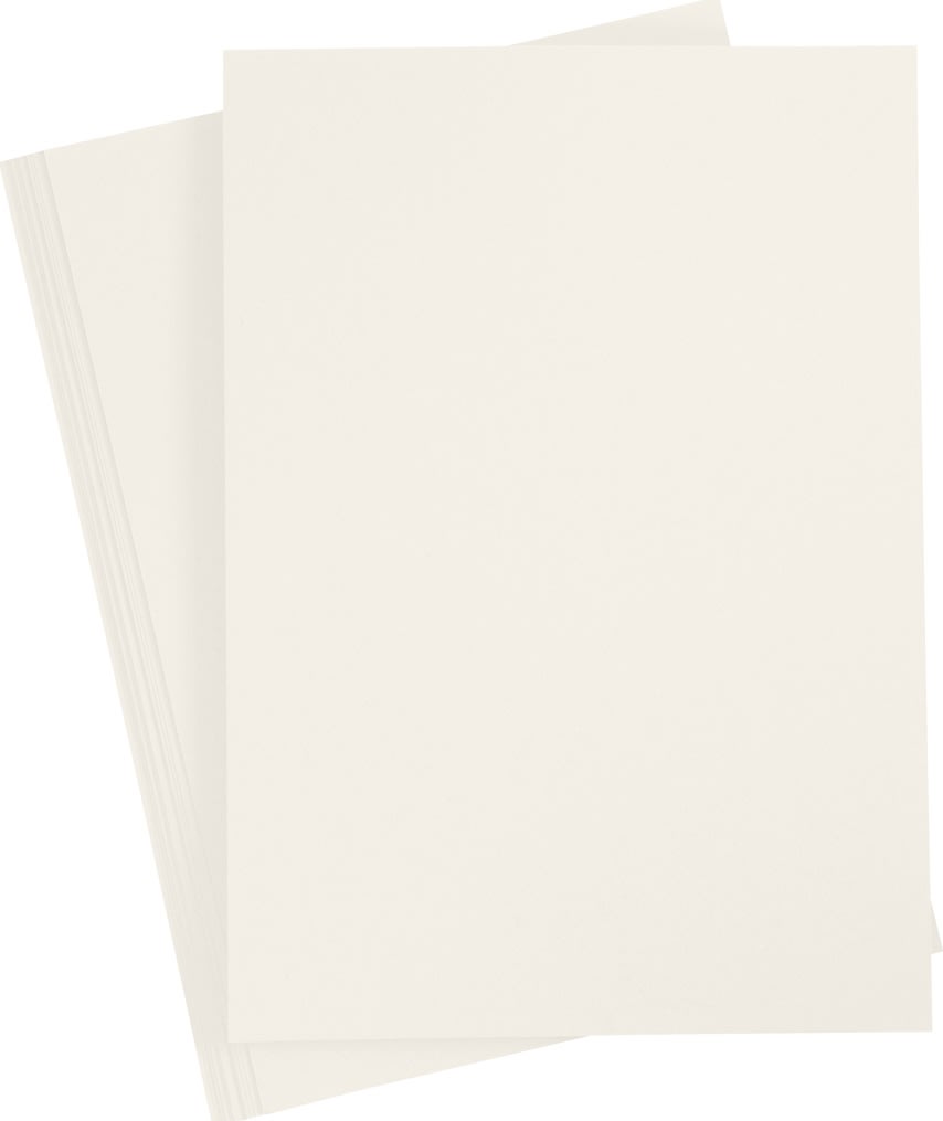 Papper Happy Moments A4 70 g 20 ark Råvit
