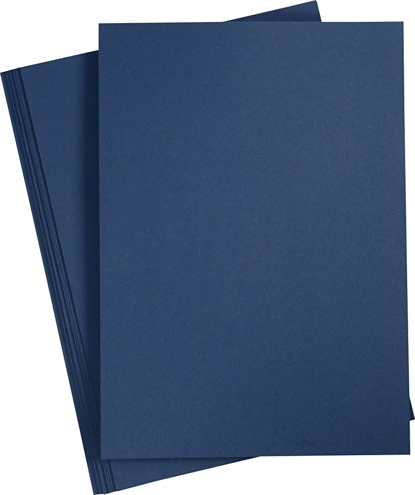 Papper Happy Moments A4 110 g 20 ark Blå