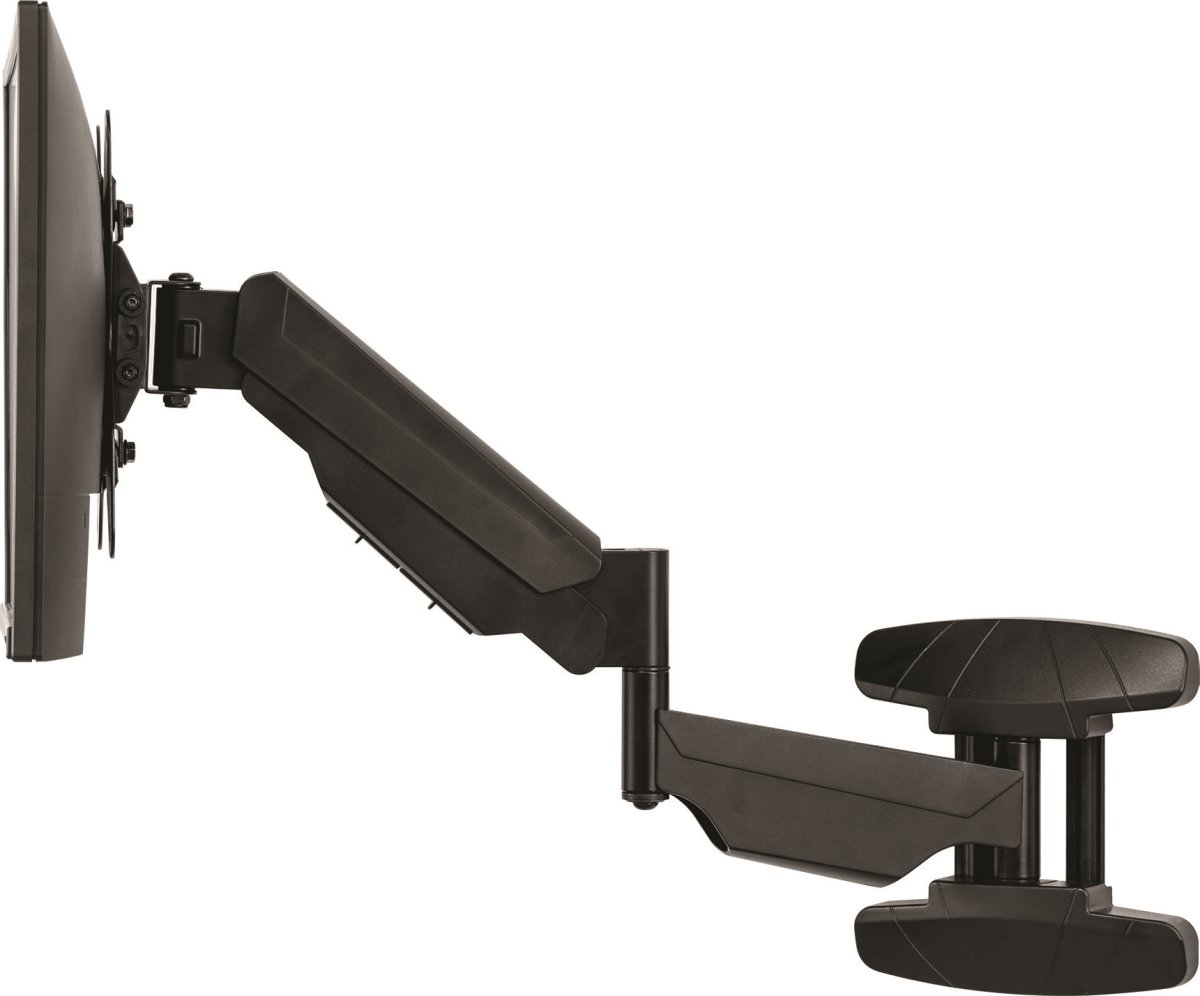 Fellowes arm-väggfäste, svart