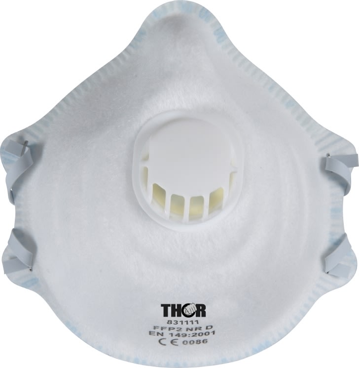 Thor-dammask med ventil FFP2