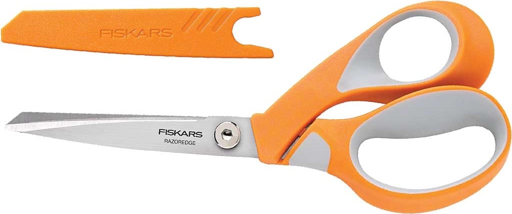 Fiskars RazorEdge Softgrip-saxar | 21 cm