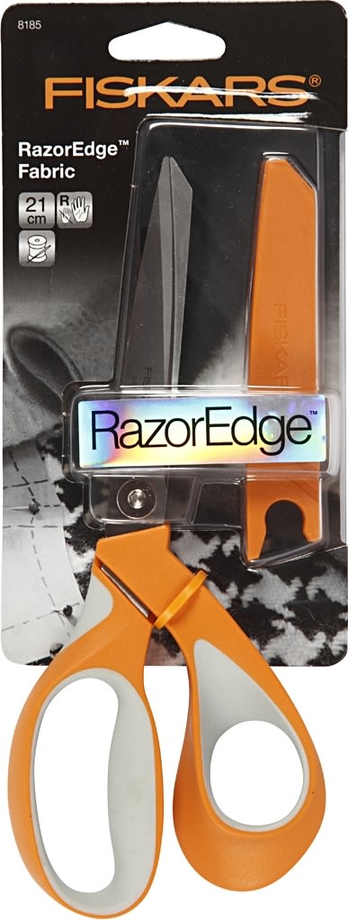 Fiskars RazorEdge Softgrip-saxar | 21 cm
