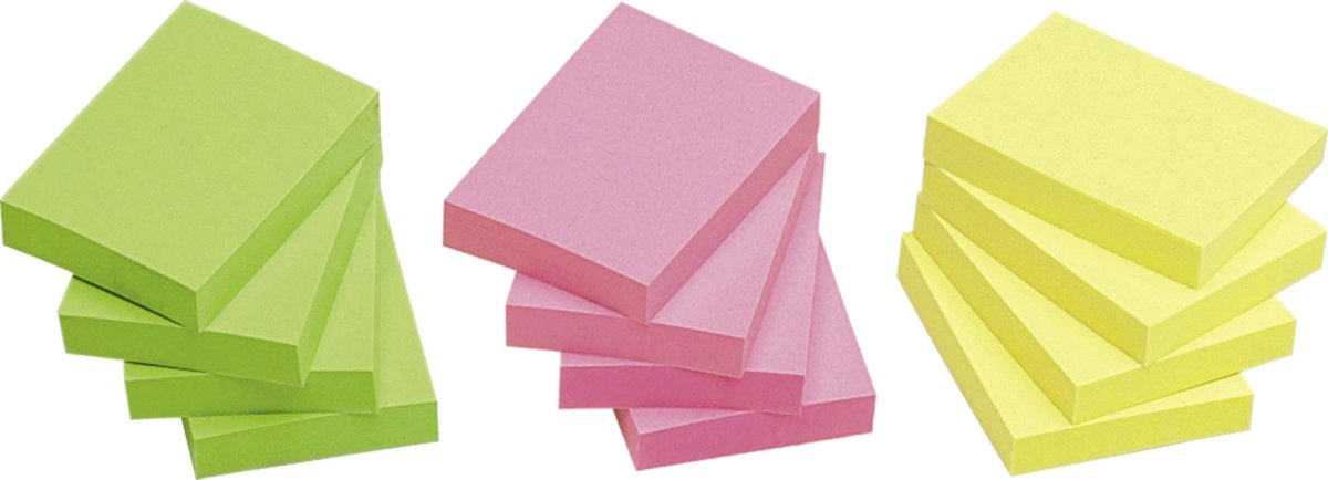 Sticky notes a-series 50x40 mm Mix