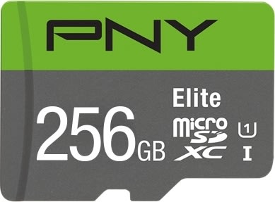 Minneskort microSDXC PNY Elite 256 GB Class 10