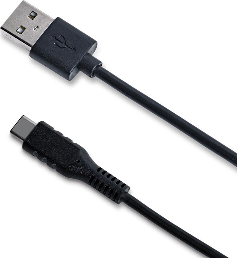 Celly USB Type-C opladningskabel, 2 meter, sort