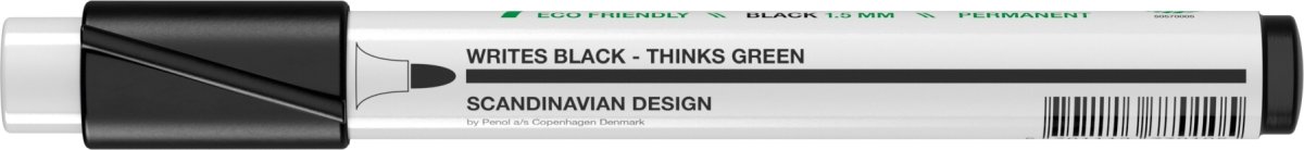 Permanent märkpenna Penol 0700 Svart