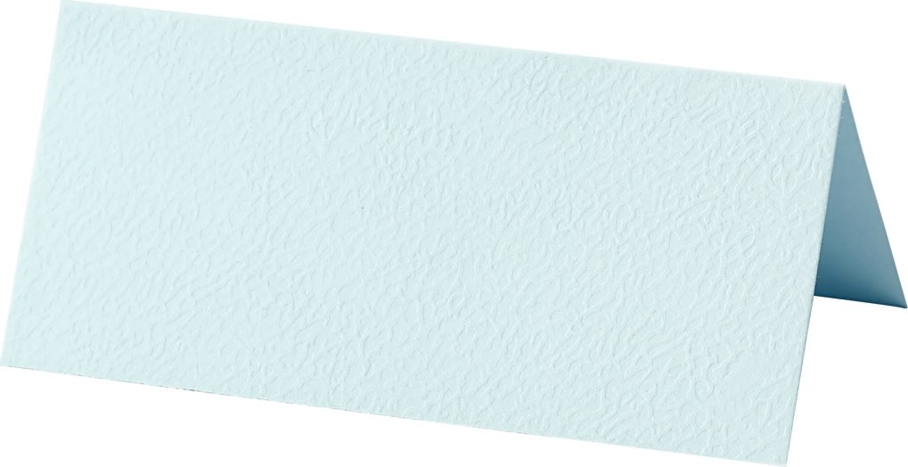 Happy Moments Bordkort, 10 stk, lyseblå 