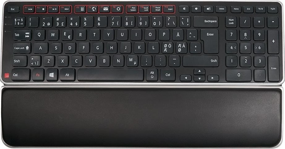 Contour Balance Keyboard håndledsstøtte, sort