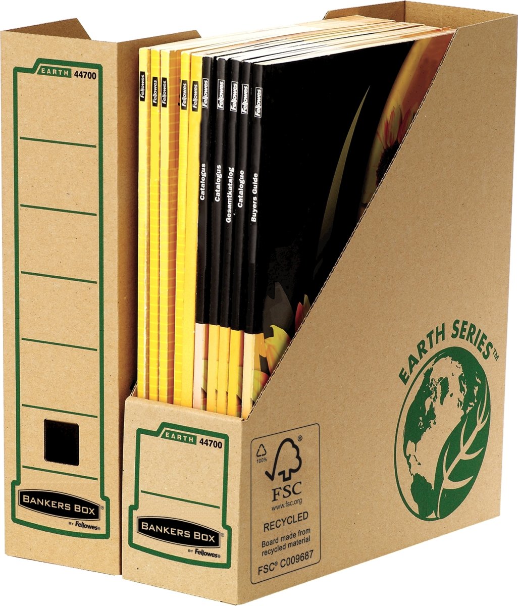 Tidskriftssamlare Bankers Box Earth