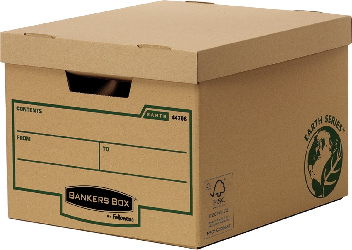 Arkiveringsbox Bankers Box Earth Standard
