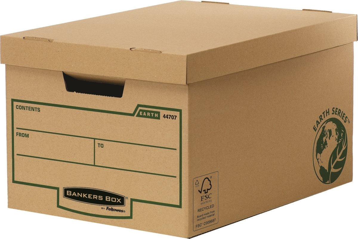 Arkiveringsbox Bankers Box Earth Large