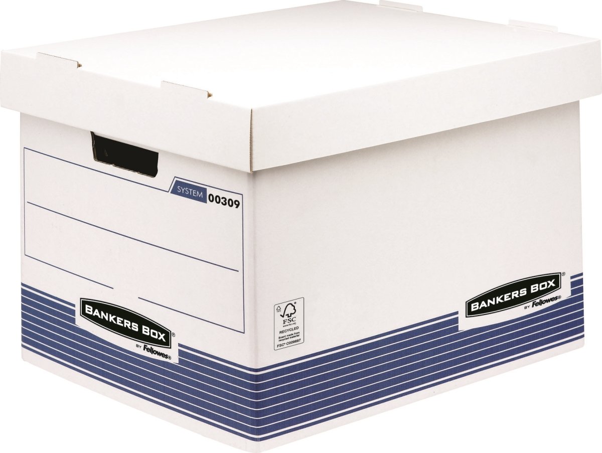 Arkiveringsbox Bankers Box System Large