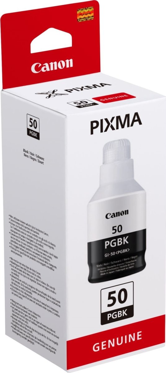 Canon GI-50 blæktank, pigmenteret sort, 6.000s