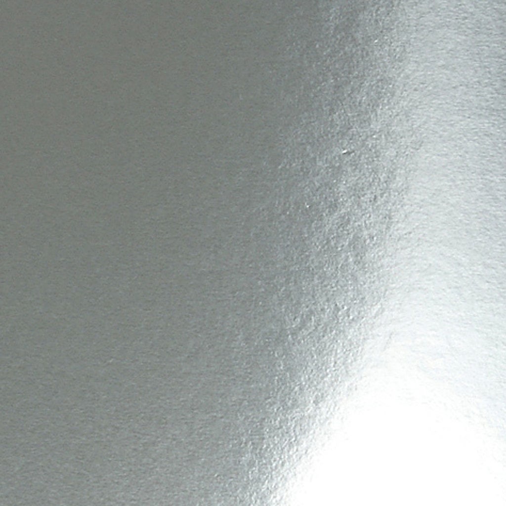 Metallkartong A2 280 g 10 ark Silver