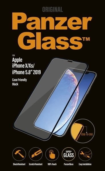 PanzerGlass iPhone X/Xs/11 Pro Case friendly Svart