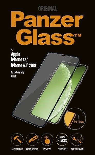 PanzerGlass iPhone XR/11 Case friendly Svart