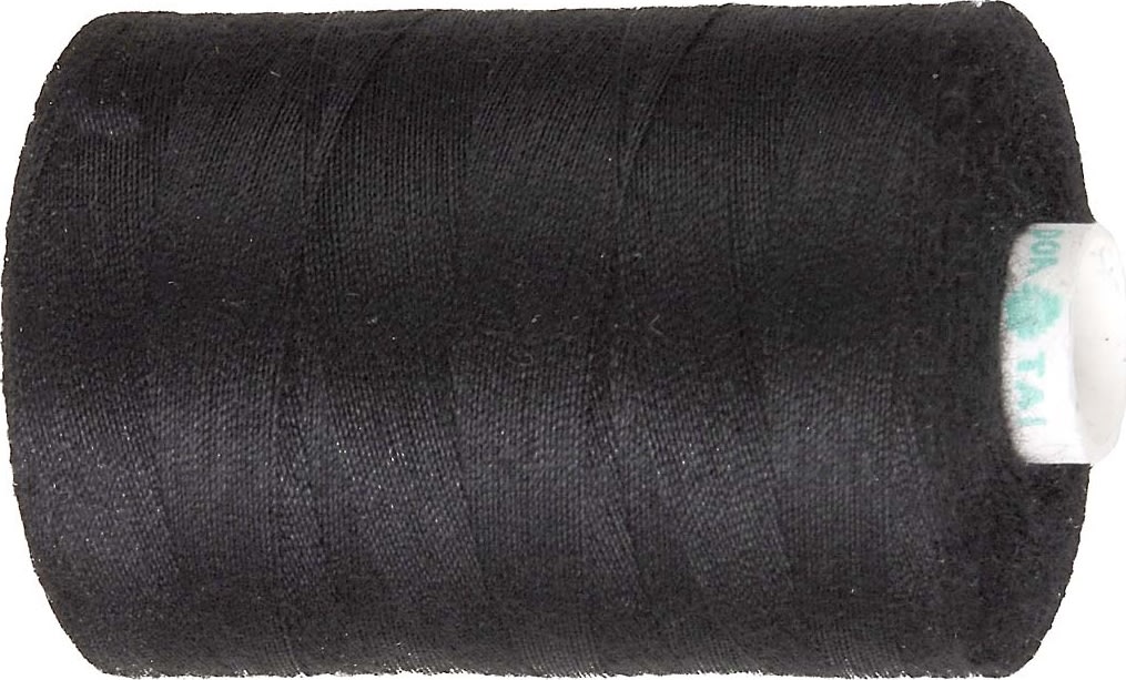 Sytråd Polyester 1000 m Svart