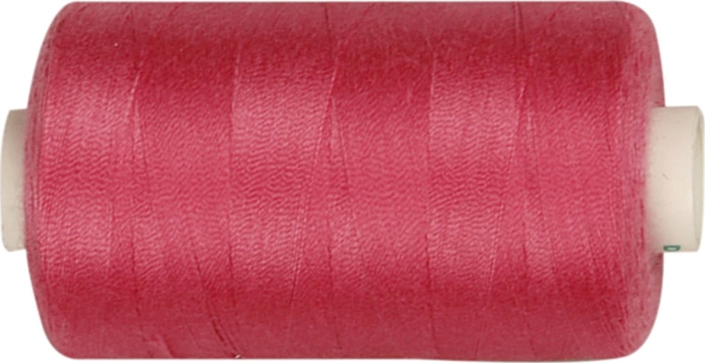 Sytråd, polyester, 1000 m, pink