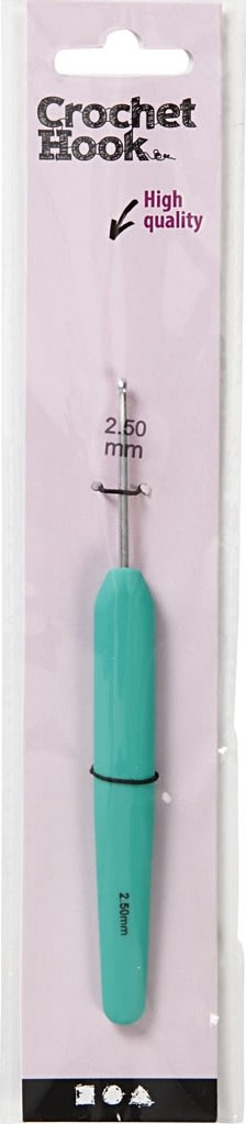 Virknål Nr 2,5 L: 13,3 cm Turkos