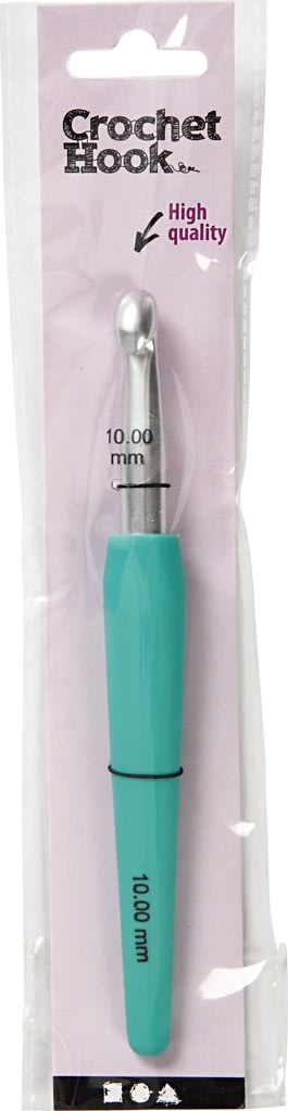 Virknål Nr 10 L: 16 cm Turkos