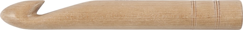 Hæklenål, nr. 30, L: 23 cm, birk