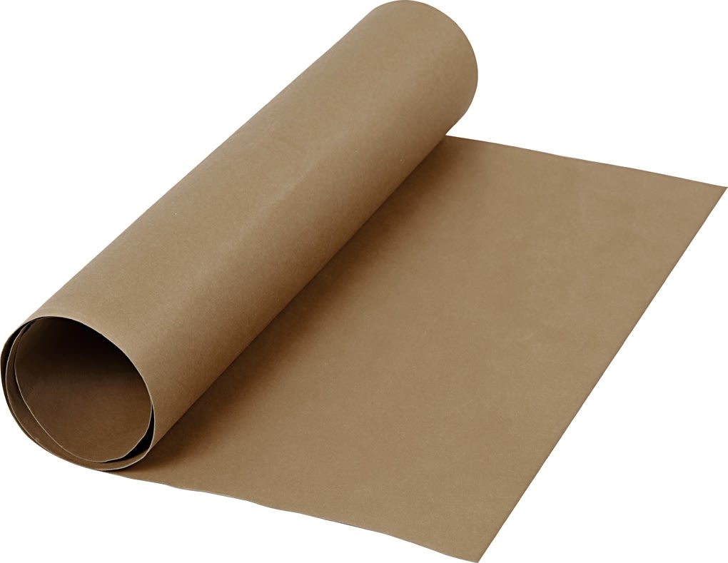 Läderpapper 350g/m² 50x100 cm mörkbrun