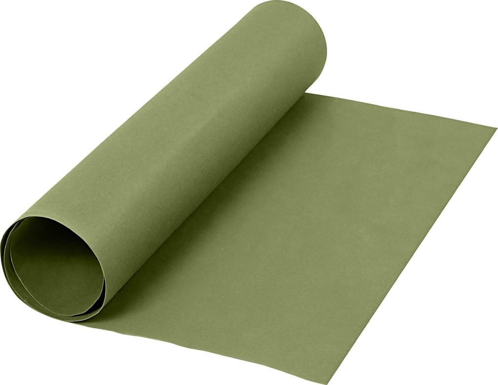 Läderpapper 350g/m² 50x100 cm grön
