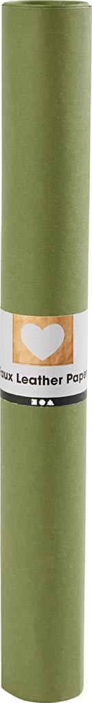 Läderpapper 350g/m² 50x100 cm grön