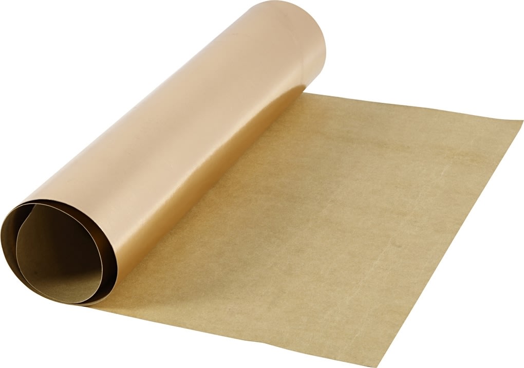 Läderpapper 350g/m² 49x100 cm roséguld