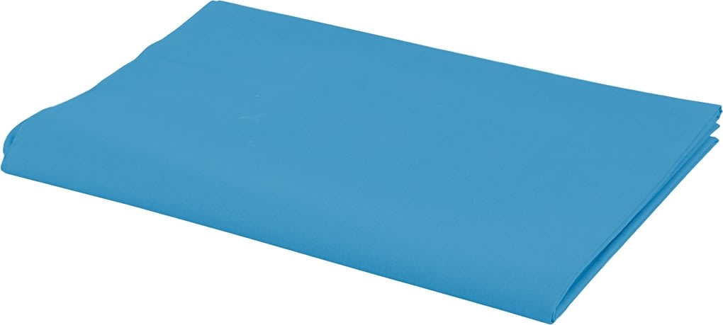 Bomullstyg 140g/m² 1.45x10m blå