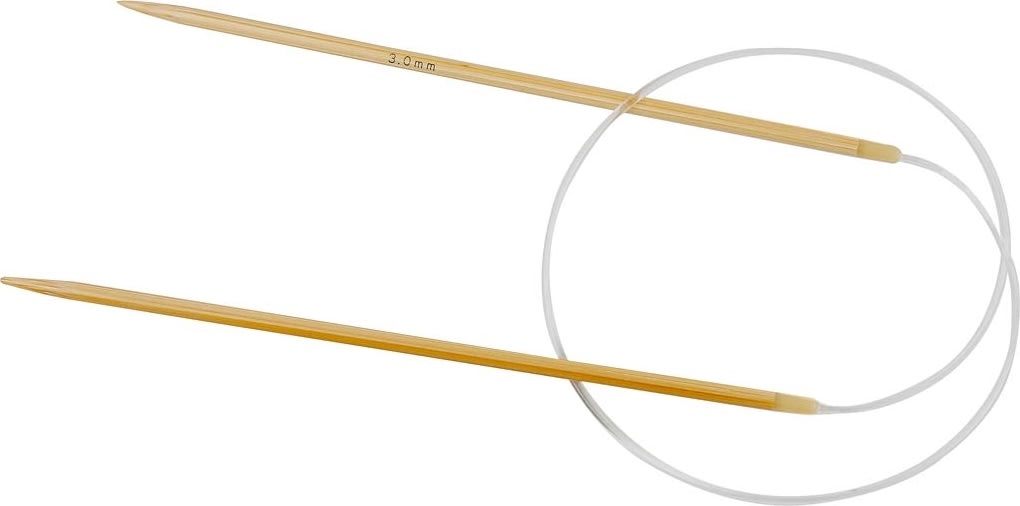 Rundpind, nr. 3, L: 60 cm, bambus