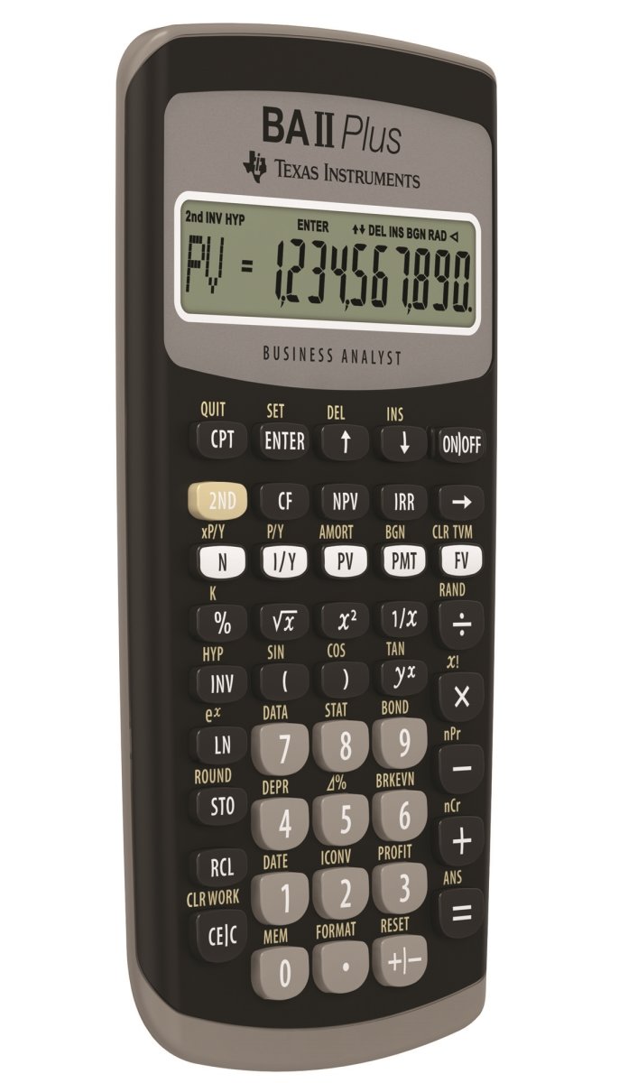 Texas Instruments BA-II Plus finansregner