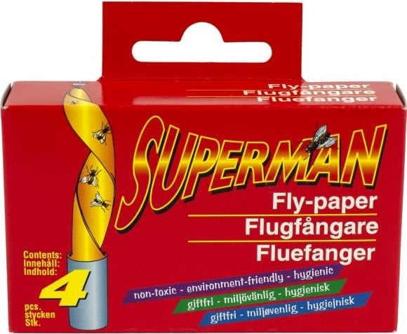 Superman flugfångare | 4 st.