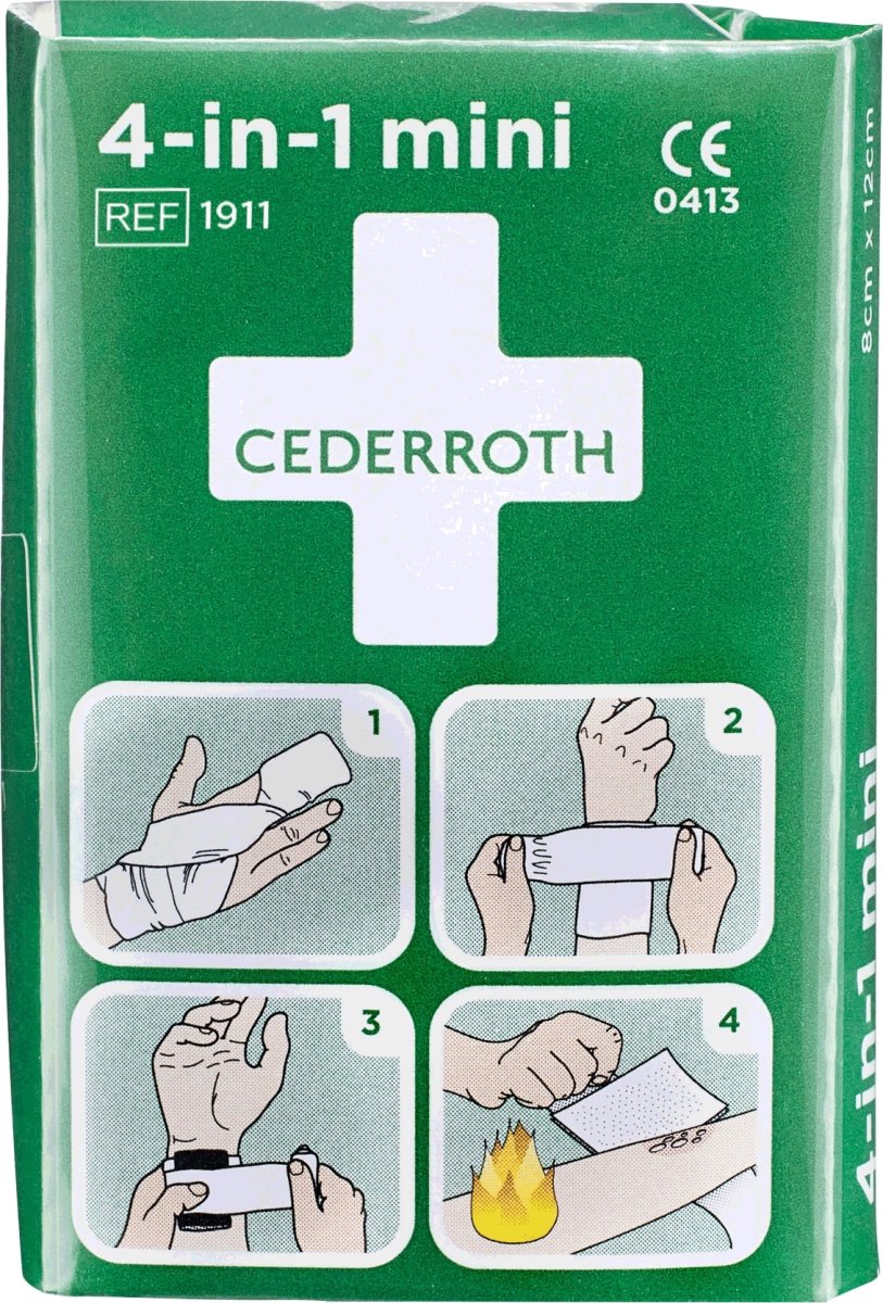 Cederroth 4-i-1 Blodstopper, mini, 5 stk.