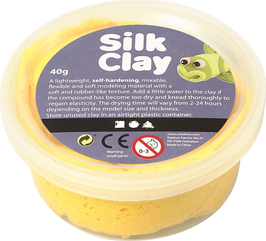 Modellera Silk Clay 40g ljusgrön