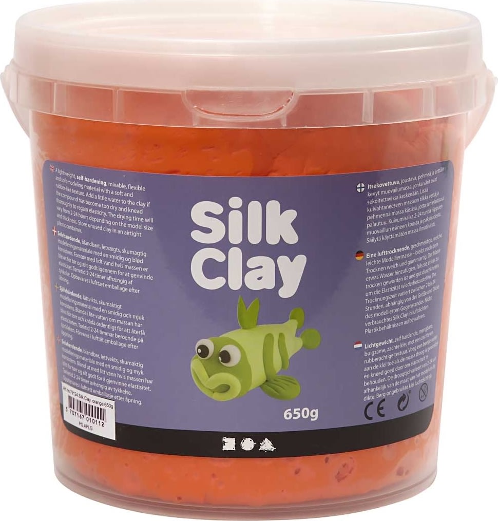 Modellera Silk Clay 650g orange