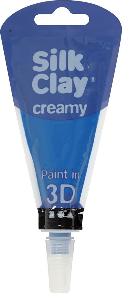 Modellera Silk Clay Krämig 35ml blå