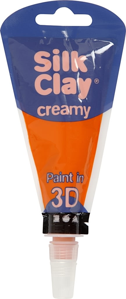 Modellera Silk Clay Creamy 35 ml apelsin