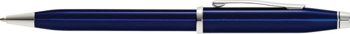 Cross Century II kuglepen, Blue Lacquer/Rhodium