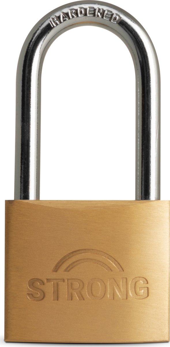 Hänglås STRONG 40 mm – Lång bygel