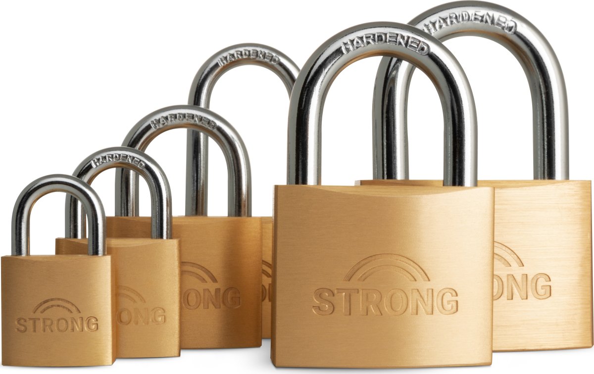 Hänglås STRONG 40 mm – Lång bygel