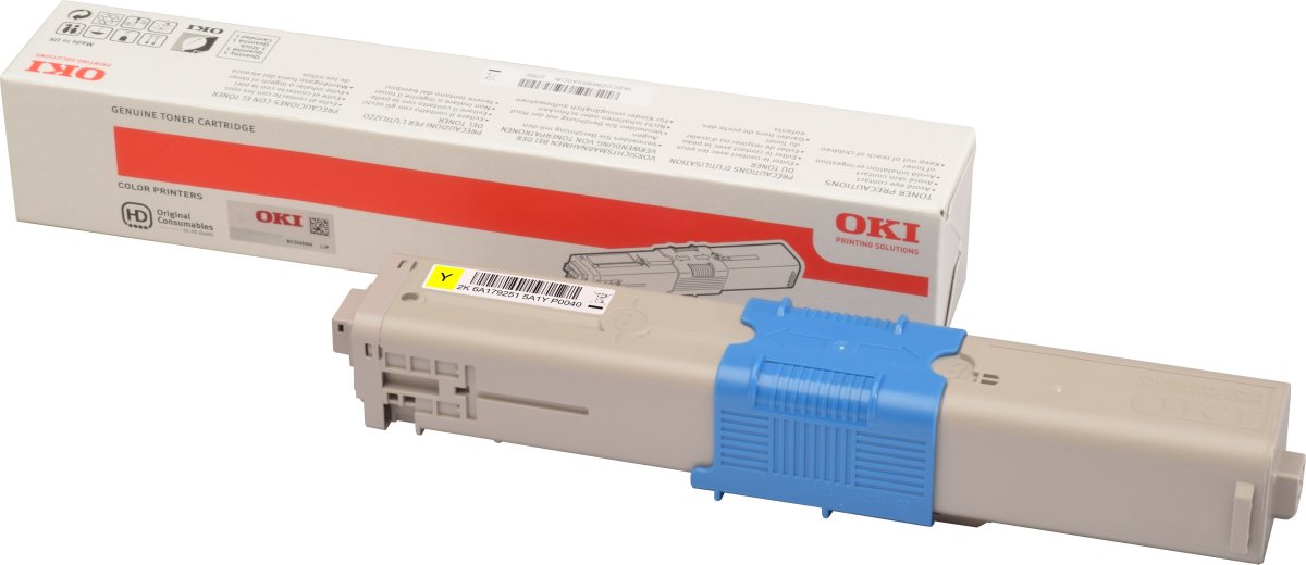 Lasertoner OKI 46508713 Gul 1500 sidor