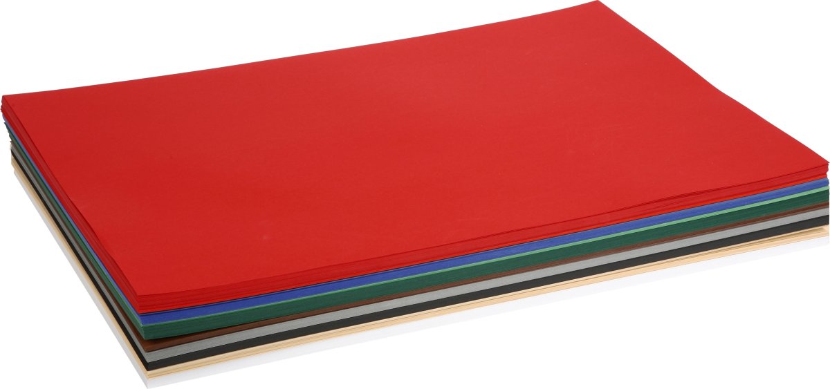 Julkartong Colortime A2 180 g 300 ark Blandade fär